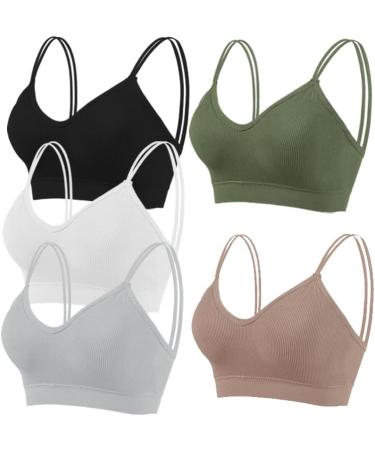 TDEOK Women's Fitness Set - Comfortable Camisole Vest & Underwear in Green | One Size eCommerce - Buy Online on GoSupps.com