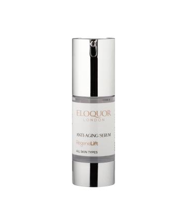 Eloquor RegeneLift Anti-Aging Serum | Retinol Hyaluronic Acid & Natural Botanicals | Deep Hydration Wrinkle Reduction Radiant Skin | Non-Greasy Fragrance-Free Vegan Cruelty-Free 30ml