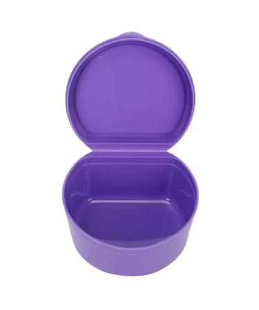 Portable Prostheses Suitcase | Plastic Holder for Tooth Storage | Violet Orthodontic Box for False Teeth - Buy Online on GoSupps.com