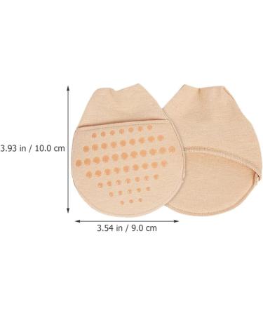 Lurrose 6 Pairs Half Palm Socks - Anti-Slip Invisible Cotton Socks for Women | Summer High Heel & Forefoot Comfort - Buy Online on GoSupps.com