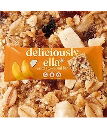 Deliciously Ella Apricot & Coconut Oat Bars - Gluten-Free Vegan Healthy Snack (50g, 16 Bars) - Buy Online on GoSupps.com