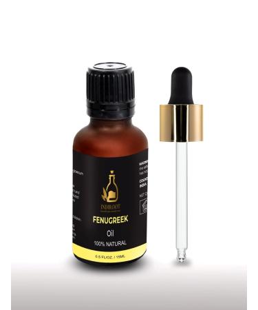 Fenugreek (Trigonella foenum-graecum) Oil | Pure & Natural Essential Oil for Skincare and Hair Care - 15ml/0.5fl oz
