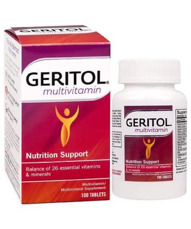 Geritol Multivitamin Nutritional Support - 100 Tablets