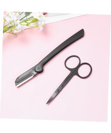 Didiseaon Nose Hair & Eyebrow Shaping Kit | Stainless Steel Beard Eyebrow Comb Razor & Facial Shaver Set for Precision Grooming - Buy Online on GoSupps.com