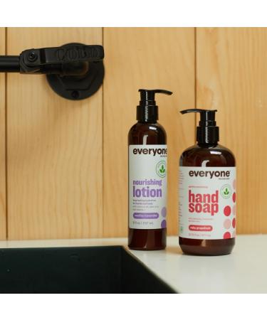 Everyone Nourishing Vanilla & Lavender Lotion - 8 FZ | Natural Moisturizer for All Skin Types - International Shipping Available - Buy Online on GoSupps.com