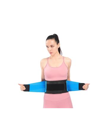 Buy Blue XL Lumbar Support Belt - Decompression Pain Relief & Posture Correction for Sciatica Scoliosis & Weightlifting - Adjustable for Men & Women - Buy Online on GoSupps.com