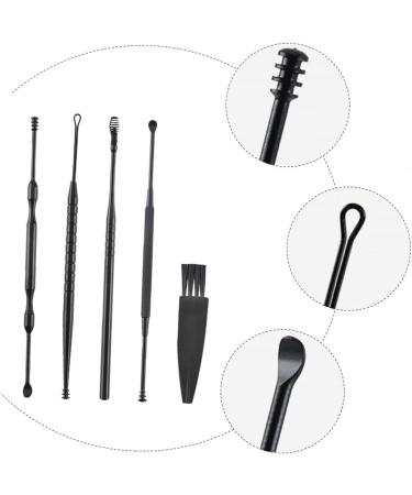 Beavorty 5-Piece Ear Cleaning Tool Set Dual-Head Spiral and Ear Wax Remover Kit for Suitable for Adults and Boys and Girls - Buy Online on GoSupps.com