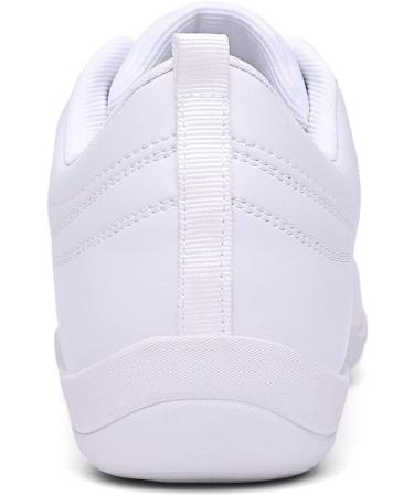 DADAWEN Women's Cheerleading Shoes Stylish White Sneakers for Girls (37 EU) International Shipping Available - Buy Online on GoSupps.com
