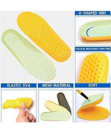 XINIFOOT 6 Pairs Men's Breathable Shoe Insoles for Work Shoes, Sneakers, Boots | US 8-12 - Buy Online on GoSupps.com