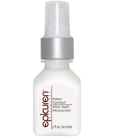Epicuren Discovery After Bath Body Moisturizer  Kukui Coconut Kukui Coconut 2 Fl Oz (Pack of 1)