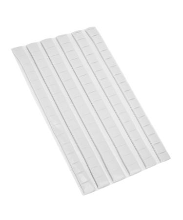 Naroote Manicure Clay Nail Tip Display Stand Non-Toxic Nail Glue for Manicure Practice Base Nail Color Board 96 Clay Grains for Home Salon