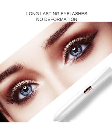 Portable Electric Eyelash Curler Mini Professional Tool Plastic Battery Powered Makeup Essential - Buy Online on GoSupps.com