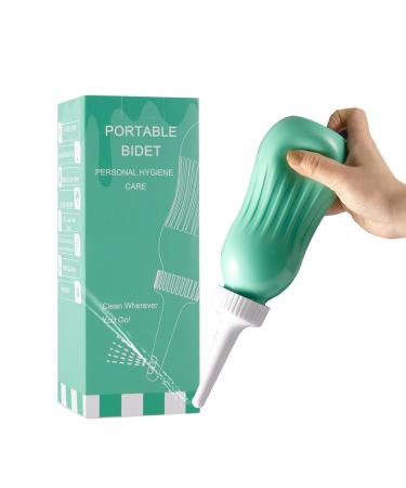OFFO Perineal Bottle for Postpartum Essentials 17OZ (500ML) Labor and Delivery Essentials for Feminine Hygiene Care Perineal Cleansing After Birth Green Green(500ml) 1.0