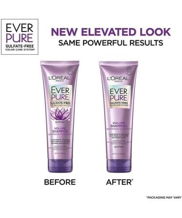 L'Oreal Paris EverPure Volume Shampoo 8.5-Fluid Ounce - Buy Online on GoSupps.com