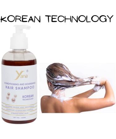 Yana Cosmetics Pvt Ltd Yana 2in1 Shampoo & Conditioner for Falling Hair for Men & Women Suitable for Color Treated Hair No Chemicals - Buy Online on GoSupps.com