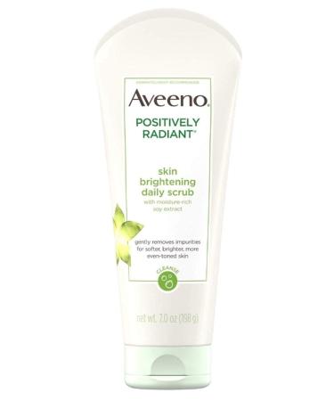 Aveeno Positively Radiant Brightening Daily Scrub 7 Ounce (2 Pack)