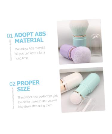 Buy NOLITOY Retractable Makeup Brush - Versatile Cosmetic Powder & Blush Brush for Travel | International Shipping - Buy Online on GoSupps.com