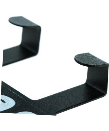 PRETYZOOM Over Door Clothes Hanger Rack Hook up On The Door Coat Rack medium Black - Buy Online on GoSupps.com