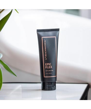 Beachwaver Epic Flex Styling Gel 4 Fl Oz | Lightweight Non-Sticky Hair Gel with Rice Protein | Flexible Hold & Frizz Control | Bali Beach Night Scent - Buy Online on GoSupps.com