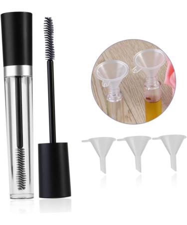 6pcs Eyelash Solution Bottle Mini Funnel Mini Mascara Bottle Lip Empty Bottles Bottling Solid Wood - Buy Online on GoSupps.com