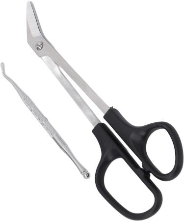 Toenail Clippers Oblique Mouth Design Stainless Steel Comfortable to Use Toenail Scissors for Adults for The Elderly - Buy Online on GoSupps.com