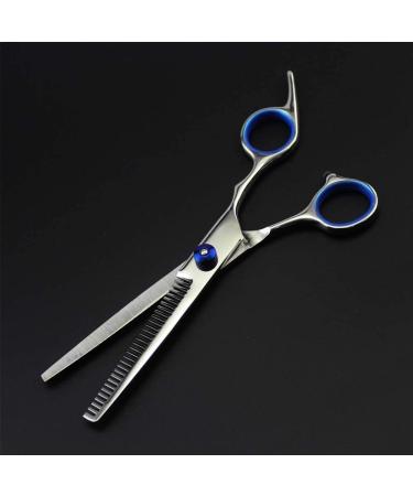 Wrapping Hair Scissors Set Professional Hairdressing Scissors Barber Cutting Shears Thinning Scissors E 6 inch Set A flat cut 6 inch