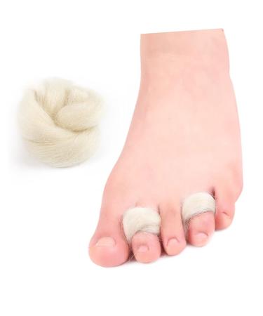 Hemoton 4pcs Wool Toe Pads | Nail Dip Remover | Outdoor Splitter Protectors | Bunions Straightener | Bunion Corrector | Toe Separator | Anti-friction covers - Buy Online on GoSupps.com