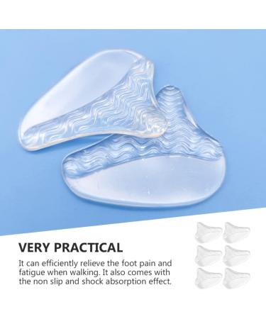 FOMIYES 6 Pairs Forefoot Cushion Pads for Women - Honeycomb Bunion & Metatarsal Insoles Orthopedic Foot Care Inserts - Comfort & Support - Buy Online on GoSupps.com