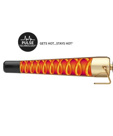 Hot Tools Pro Artist 24K Gold Tapered 1/2" to 1" Clamp-Free Curling Wand - Buy Online on GoSupps.com