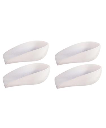 NOLITOY 2 Pairs Unisex Invisible Insoles Inner Heightening Insole Taller Insoles Shoe Lift Inserts Plantar