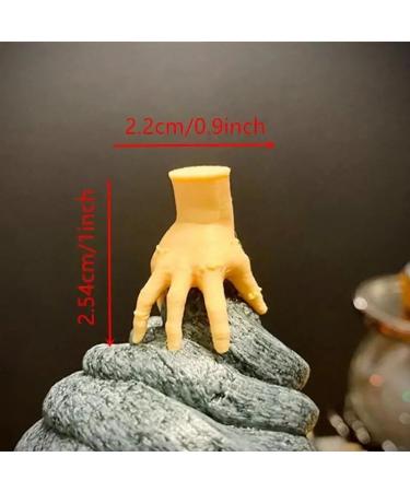 Spooky Delights: Halloween Horrors! 12pcs Mini Hand Thing Cupcake Toppers for Birthday Halloween Party Decor - Buy Online on GoSupps.com