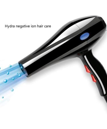 2000w Professional Salon Hair Dryer Powerful Negative Ionic Hairdryer DC Motor Low Noise Blow Dryer 2 Speed and 3 Heat Settings Fast Drying with Concentrator and Adapter for Men and Women Small Gift - Buy Online on GoSupps.com