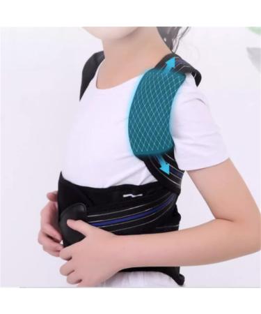 DFHBFG High and Low Shoulder Scoliosis Orthotic Adolescent Thoracolumbar Hunchback Correction Belt(Size:Large) Large D