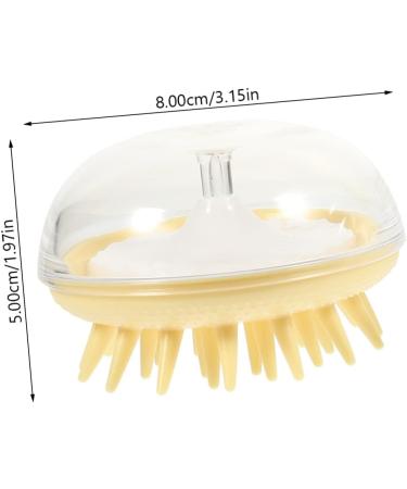 FRCOLOR Multifunctional Scalp Shampoo Brush Set 2 Pieces for Travel and Home Use - Buy Online on GoSupps.com