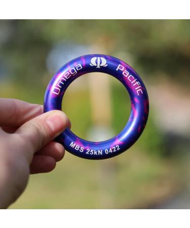 Omega Pacific Rappel Ring - Large Solid Seamless Design | 25kN Breaking Strength - Buy Online on GoSupps.com