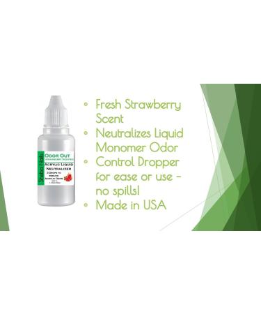 SHEBA NAILS Odor Out Acrylic Liquid Neutralizer 1/2oz - Strawberry Scent | Minimize Monomer Odor for Nail Services - Buy Online on GoSupps.com
