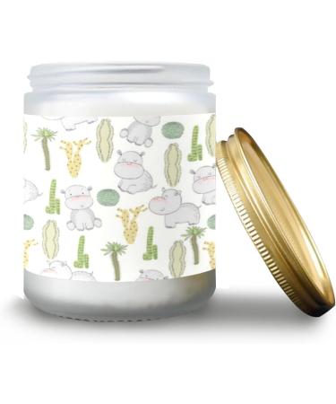 Lavender Candles for Home | Aromatherapy Jar Candles | 7 oz Long Lasting Scented Gift Set for Women | Perfect Birthday Gifts | Cactuses and Hippos - Buy Online on GoSupps.com