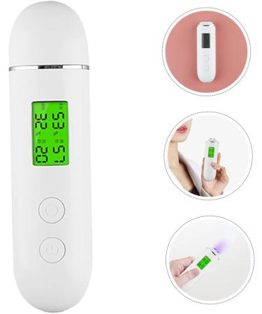 Beavorty Skin Tester Skin Analyzer Skin Hydration Tester Skin Analysis Tool Skin Detector White Plastic Shell - Buy Online on GoSupps.com