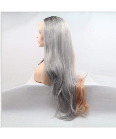 BGHJUE Long Natural Wigs for Women | Highlighted Synthetic Side Parting Wig | High-Temperature Fiber Curly Hair Accessories - Buy Online on GoSupps.com