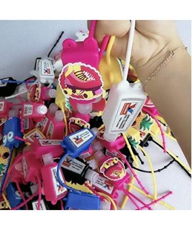 3x Silicone Hand Disinfectant Holders for Kids - 30ml Travel Case Portable & Leak-Proof | No Liquid Needed - Buy Online on GoSupps.com