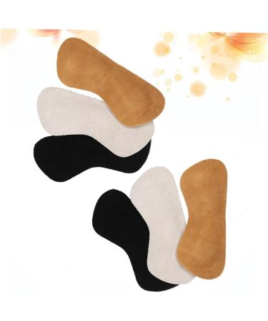 FOMIYES Heel Cushions - 3 Pairs Self-Adhesive Non-Slip Inserts for Men & Women - Comfortable High Heel Back Protectors - Buy Online on GoSupps.com