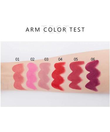 6 Colors Matte Lipsticks Set - Long Lasting Velvet Red Lipstick Kit | Waterproof Makeup with Gift Box - Buy Online on GoSupps.com