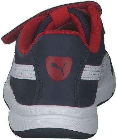 PUMA Kids Stepfleex 2 Sl Ve V Ps Trainers 4 UK Child - Peacoat/White/Scarlet - Buy Online on GoSupps.com