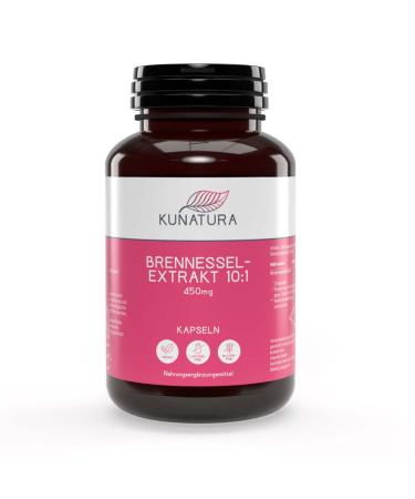 Kunatura - nettle extract 10: 1-200 capsules 450 mg - high dose 900 mg extract per daily dose - nettle extract without additives - 1 can of nettle capsules - high effectiveness