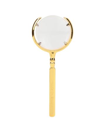 Read Magnifying Glass 8X Crescent Shape Open Reading Ergonomic Desktop Magnifier for Elderly People Microscope