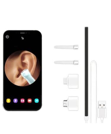 Home Ear Wax Removal Kit! Ear Cleaner with 1080P Camera! Ear Camera Otoscope with 6 Led Light! Ear Wax Cleaning Tool for iPhone iPad Android Phones!