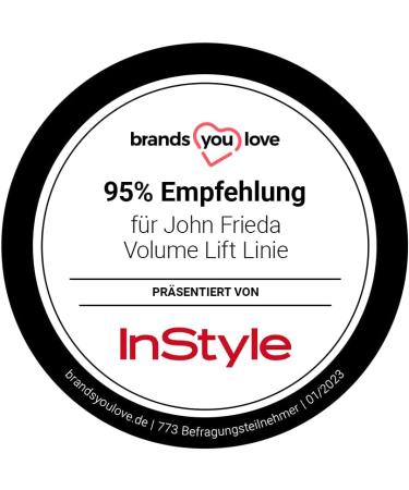 John Frieda - Volume Lift Shampoo - Capacity: 250ml - Volume & Swing for fine hair - Non-weighing volume shampoo - Buy Online on GoSupps.com