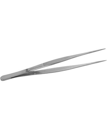High-Precision Stainless Steel 304 Laboratory Tweezers | Toothed Autoclavable | Ideal for Straight Lace and Fine Work - Buy Online on GoSupps.com