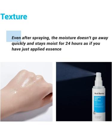 Real Barrier Essence Face Mist Moisturizing Facial Spray for Senstive Skin with Panthenol and Madecassoside Hydrating Calming Strengthening Skin Barrier 3.38 Fl Oz 100ml - Buy Online on GoSupps.com
