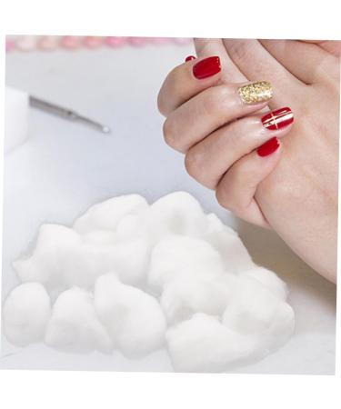 MERRYHAPY 3 Manicure Tools Nail Wipes Cotton Pad Cotton Balls Gel Nail Polish Remover Cotton Rounds Nail Gel Cleaning Cotton Algodones Para Desmaquillar Lint Nail Wipes White - Buy Online on GoSupps.com
